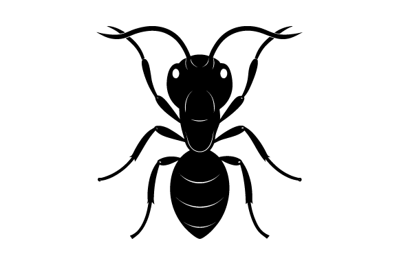 Ant Head with Mandibles Vector Art – Creative Design for Every Project