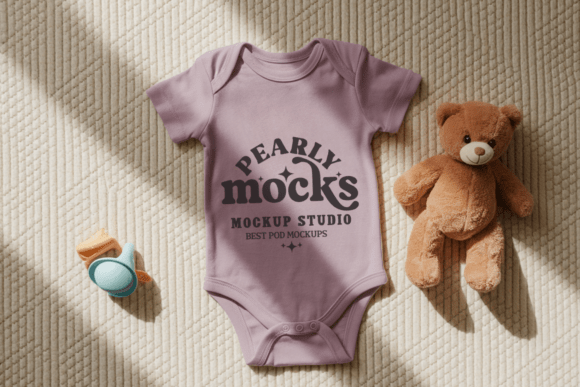 Baby Onesie Mockup 7: Create Stunning Visuals