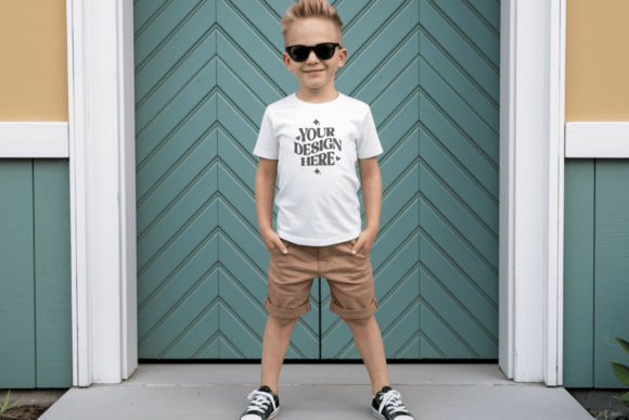 Bella Canvas 3001T T-shirt Mockup 6