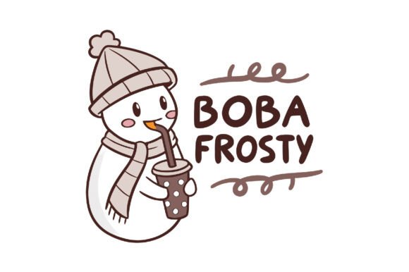 Boba Frosty Christmas PNG: A Creative Asset for Your Workflow