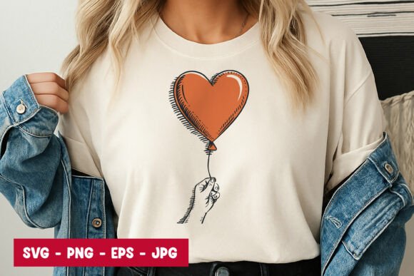 Brown Heart Balloon Love SVG PNG: A Versatile Digital Asset for Creative Expression