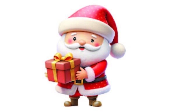 Discover the Magic of Santa and Gift Box Christmas PNG