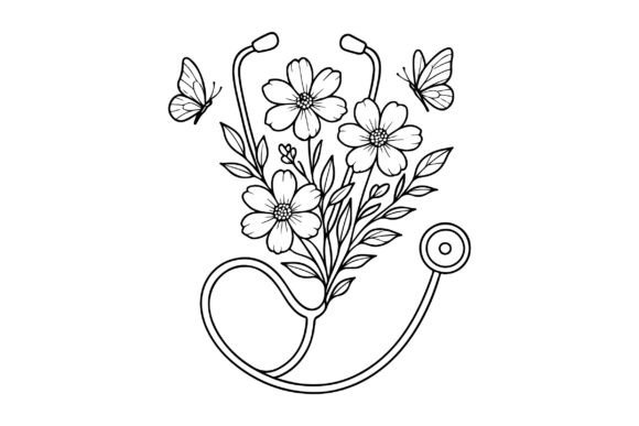 Exploring the World of Stethoscope Clipart Sublimation Vector: A Digital Design for Creative Projects
