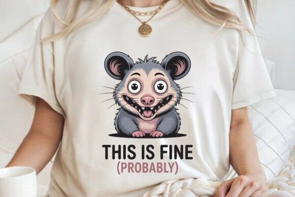 Funny Possum Odd Situation Surreal SVG: A Unique Design for Creative Projects