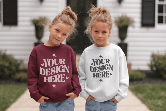 Gildan 18000B Front Back Kids Mockup 3: A Practical Guide for Creative Professionals