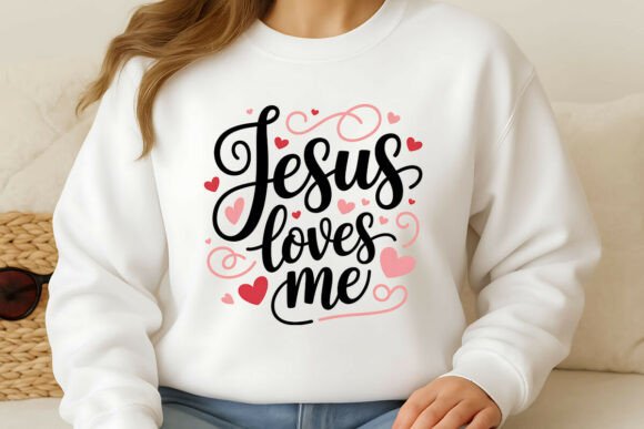 Jesus Loves Me PNG for Faith and Creativity