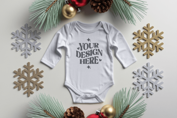 Rabbit Skins 4411 Baby Bodysuit Mockup: A Professional Tool for Creative Presentation