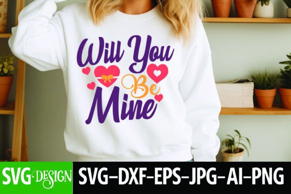 Will You Be Mine: A Unique Valentine’s Day SVG Bundle for Creative Projects