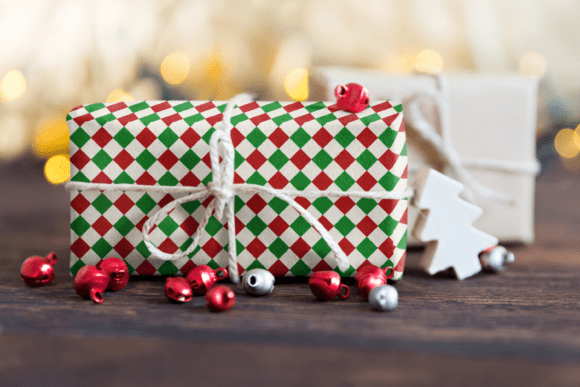 Wrapping Paper Diamond Eclectic Pattern